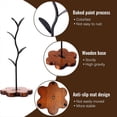 thumbnail image 3 of Soporte para Tazas de Café con Forma de Árbol para Mostrador, con Base de Madera y Forma de Hoja. Accesorio para Barra de Café., 3 of 5