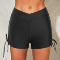 thumbnail image 2 of Eashery Womens Swim Bottoms Skinny Capris Women Bathing Suit Bottoms Girls' Swimwear Black L, 2 of 5