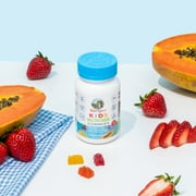 MaryRuth Organics Kids Multivitamin Gummies, Children's Health, Sugar-Free, Strawberry Papaya Super Punch, 30 Count