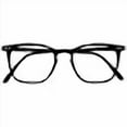 thumbnail image 3 of OPULIZE Bex Mens Reading Glasses Large Designer Style Matt Black R64-1 +1.50, 3 of 4