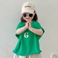 thumbnail image 5 of Gibobby Playera Térmica Ligera Camiseta sin mangas con letras informales holgadas para niños pequeños, bebés, niños y niñas, Top Cool(Aqua, 7-8 Años), 5 of 5