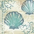 thumbnail image 2 of Lyon, Rebecca 12x12 White Modern Wood Framed Museum Art Print Titled - Tranquil Shell I, 2 of 4