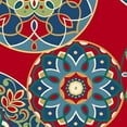 thumbnail image 4 of 19-inch Squared Patterned Spun Polyester Tufted Dining Chair Cushions (Set of 4) 94005-4CH-REO-50, 4 of 7