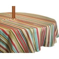thumbnail image 3 of Summer Stripe Outdoor Tablecloth With Zipper 60 Round, 3 of 3