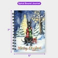 thumbnail image 5 of Merry Christmas Great Dane Snowy Winter with Gifts Tree Decorations Spiral Bound Journal Danes Dog Lover Gifts 5x7in Spiral Notebook - 12020, 5 of 5