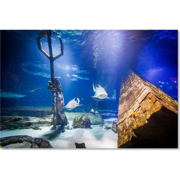 Trademark Fine Art "Maybe Atlantis" Canvas Art by Yale Gurney