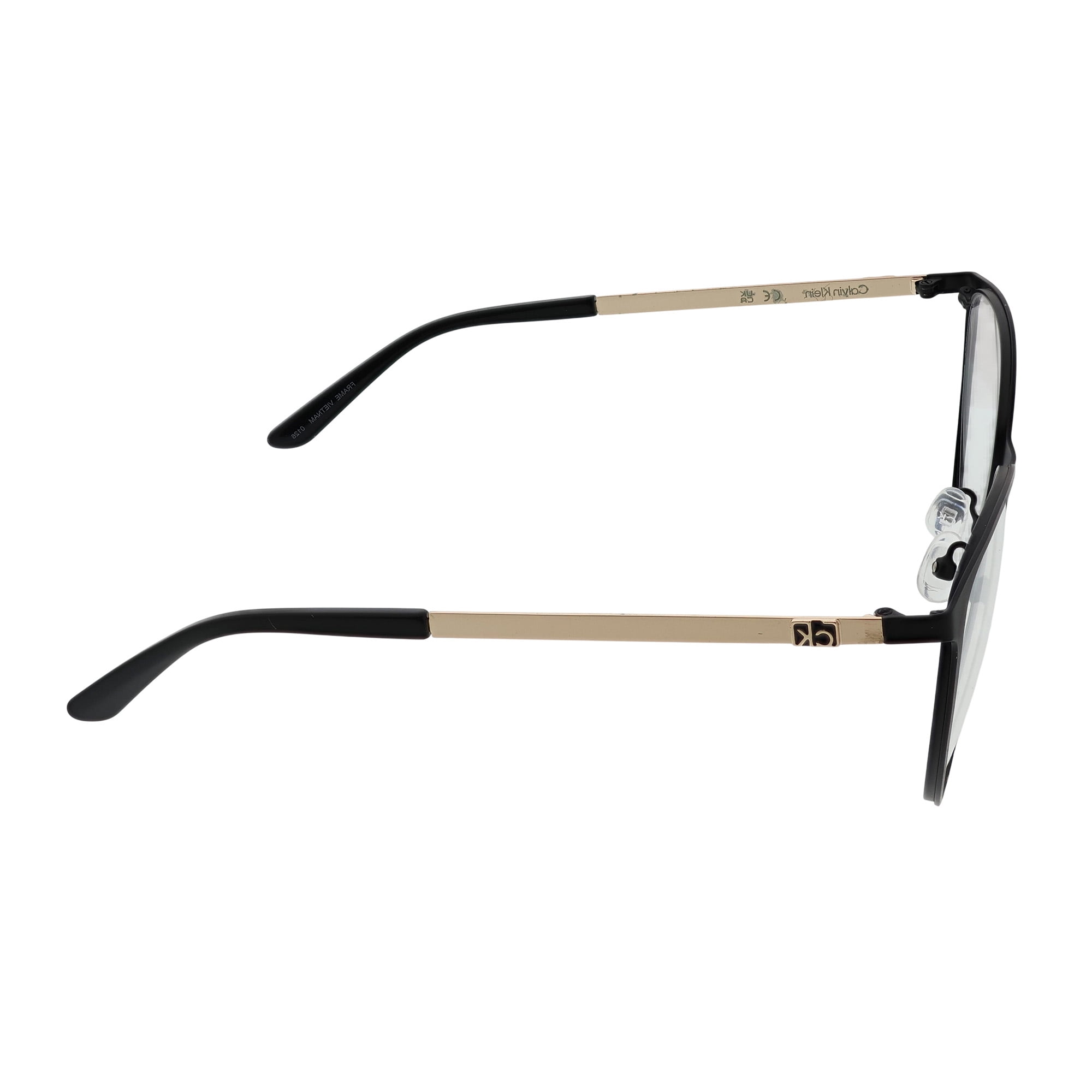 Calvin Klein Womens CK20130G Rx'ble Eyeglasses with Case, Matte Black
