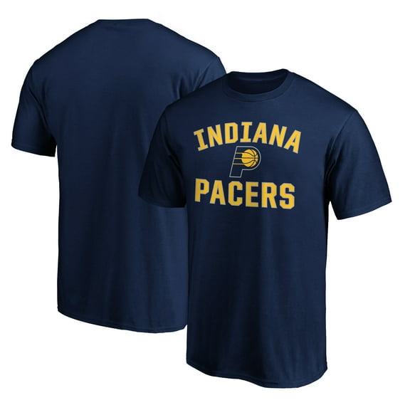 Men's Navy Indiana Pacers Victory Arch T-Shirt