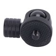 thumbnail image 3 of QIILU Mini Tripod Ball Head With 1/4 Inch Screw And Hot Shoe Mount Adapter For DSLR Camera Monitor Ring Light Microphone, 3 of 8