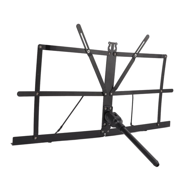 Atril para partituras, mesa de escritorio plegable de metal, atril para partituras, soporte para partituras plegable, valor inmejorable