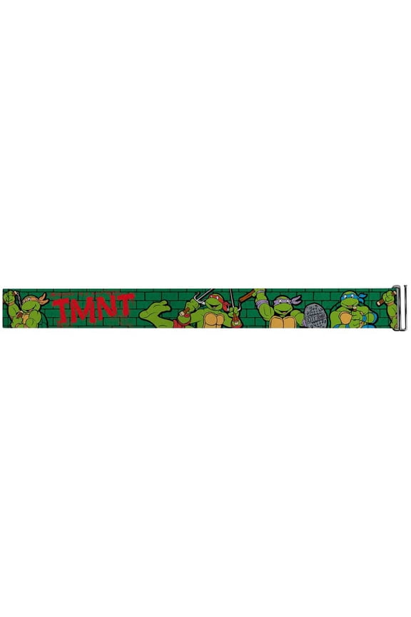 TMNT Cartoon TV Series Heroes In A Half Shell Cinch Waist Belts