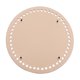 thumbnail image 2 of Bolsas tejidas a mano de ganchillo redondo de bricolaje Sunnimix Inserción de la parte inferior del bolso Beige, 2 of 8