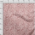 thumbnail image 3 of oneOone Cotton Cambric Light Pink Fabric Tropical Dress Material Fabric Print Fabric By The Yard 56 Inch Wide, 3 of 4