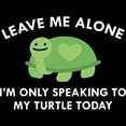 thumbnail image 3 of CafePress - Only Speaking To My Turtle - Women's Dark Pajamas, 3 of 4