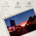 thumbnail image 6 of Elephant Stock Urban Nashville Street Wall Art - Horizontal Canvas Wall Art - Living Room Wall Decor - City Canvas - Brown And Beige Decor - 39" x 26", 6 of 8