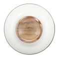 thumbnail image 2 of Gibson Elite Wildgreens Large Glass Salad Bowl Set with Acacia Wood Base and Acacia Serving Utensils, 2 of 13