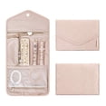 thumbnail image 1 of Bolsa organizadora de joyas BAGSMART Travel Roll, color rosa suave, 1 of 8