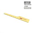 thumbnail image 5 of 10Pcs 32-tooth Pneumatic Saw Blades Air Tool Gold For Wood Fiberglass Plastic Sheet Metals Cutting Reciprocating Saw Blades, 5 of 5