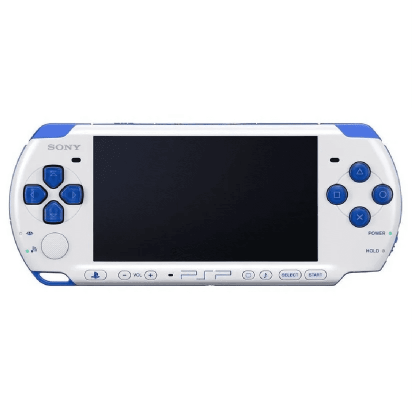 その他 PSP3000 White/BLue Restored Playstation Portable PSP 3000 Gaming Console, White/Blue