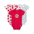 thumbnail image 2 of Gerber Gender Neutral Short Sleeve Onesies, 6-Pack, Sizes Newborn - 18 Months, 2 of 14