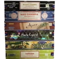 thumbnail image 2 of Nag Champa Incense Stick Packs - Assorted Fragrances - Hand Rolled & Non-Toxic - Perfect for Meditation and Relaxation - Home Fragrance Gift Pack - 15g, Set of 6 Aromas, 2 of 3