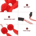 thumbnail image 3 of RENACLIPY Accessoires pour la Veille du Nouvel An Bandeau pour Rassemblements en Rouge Lot de 1, 3 of 5