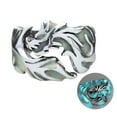 thumbnail image 2 of Xinyolin Men's Glow in the Dark Dragon Ring - Cool Personality Bar Accessory, 2 of 8