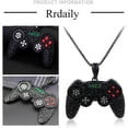 thumbnail image 7 of Fun Crystal Game Controller Pendant Necklace for Men - Punk Hip Hop Style Friendship Necklace  -  Unique Christmas Birthday Gifts for Son Grandson, 7 of 7