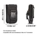 thumbnail image 5 of Funda táctica Molle con cinturón para iPhone, 5 of 7
