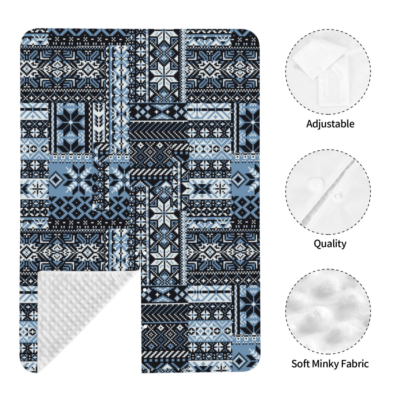 Car Seat Cover Baby - Snowflake Vintage Pattern Breathable Infant Car Seat Cover for Baby Carseat, Lightweight Comfort Baby Essentials Must Haves Newborn Stuff for Girl Boy