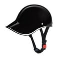thumbnail image 3 of Casco de bicicleta Colamx seguro de béisbol para mujeres y adultos Negro brillante, 3 of 8