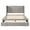 Gray 3#, variant on Queen Bed Frame with Storage, Velvet Upholstered Platform Bed with Headboard and Drawer, Wood Slat Support, Modern Bedroom Furniture Queen Size Bed Frame for Adults, No Box Spring Needed, Blue