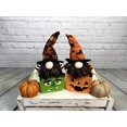 thumbnail image 5 of ABN5D014-ORNGBLK 9" witch Gnome Plush, Set of 2 Home Decor, 5 of 7