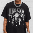 thumbnail image 2 of Vintage JungKook 90s T-Shirt, Music Kpop Unisex Graphic Tee, 2 of 4