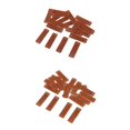 thumbnail image 1 of Etiqueta de Cuero PU Sunnimix en Relieve Artesanal Hecha a Mano 40 Piezas, 1 of 8