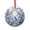 Pattern-1, variant on Bees On Yellow Stripes Crystal Glass Ornament Bee Lover Gift Round Ornament Holiday Ornaments Decoration for Home