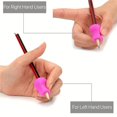 thumbnail image 4 of 5-10PCS Children Writing Soft Pen Grippers Kids Learning Practise Silicone Pen Aid Grip Posture Correction Device for Students 10PCS, 4 of 6