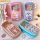 thumbnail image 4 of Estuche para lápices Kawaii - Estuche para lápices bonito y estético para niñas, estuche para lápices de gran capacidad, bolsa duradera, material escolar para adolescentes - Conejo rosa, 4 of 4