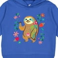 thumbnail image 3 of Inktastic Sloth Cute for Girls Toddler Hoodie, 3 of 4
