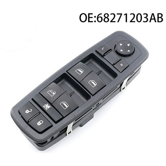 Power Master Window Switch 68271203AB for Dodge Dart, Jeep Cherokee, Chrysler 200 2013-2019 Replacement