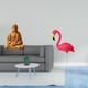 thumbnail image 2 of Estatua Coleccionable Del Sagrado Corazón De Jesús Para Pasillo, Dormitorio, Oficina, Escritorio, Chimenea Con Pájaro, Adorno Artístico Para Jardín, Flamenco, Escultura De Estaca Para, 2 of 8