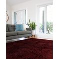 thumbnail image 4 of 3A Flokati 2000gr 9' x 12' Area Rug, Burgundy, 4 of 6