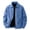Blue, variant on Corduroy Jacket Men Solid Color Loose Zip Up Jacket Casual Fall Jackets with Pockets L, Gifts for Men