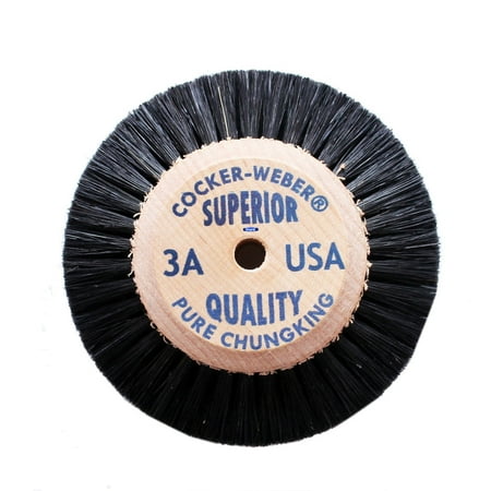 

Wood Hub Rotary Wheel Bristle Brush #3A Cleaning Deburring Polishing & Finishing