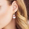 thumbnail image 3 of Fiudx Juego de Pendientes Navideños con Diseño de Papá Noel, de Aleación, Ideal Como Regalo para Mujer, Ideal para Fiestas Navideñas. Incluye Un Juego., 3 of 4