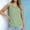 Light Green, variant on SNKSDGM Female Womens Tank Tops Dressy Casual Plus Size Spaghetti Strap Tank Top Cropped Ladies Fashion Casual Court Lock Round Neck Sleeveless Vest T Shirt Top 1 L
