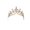 F, variant on Silver Wedding Crowns with Sparkling Rhinestones Luxurious Bridal Headband Photo Headwear for Bride and Wedding Party