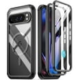 thumbnail image 1 of Poetic Étui Guardian MagPro pour Google Pixel 9 Pro TG 5G, [Compatible avec MagSafe et Fingerprint ID], Noir/transparent, 1 of 5