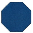 thumbnail image 1 of Outdoor Pet Friendly Artificial Turf Mats with Heavy Duty Non Slip Backing Blue Lagoon - 3' Octagon Area Rug, 1 of 5