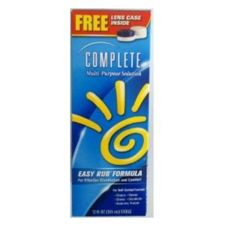Complete Multi-Purpose Solution for Soft Contact Lenses - 12 FL
